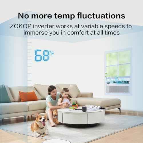 Winado Window Air Conditioner Inverter with Remote & APP Control