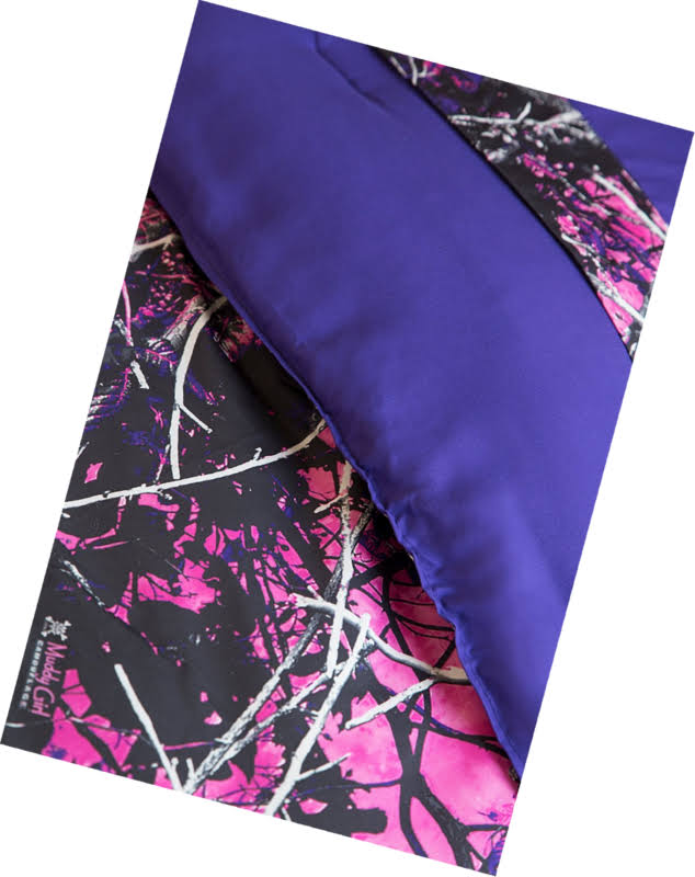 Muddy Girl Camo 4 Piece Comforter Bedding Set, Queen