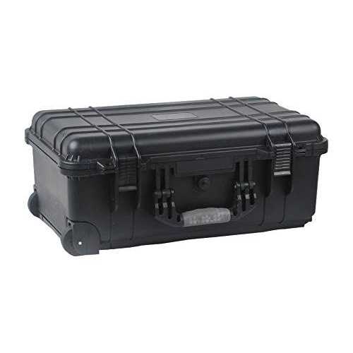 22 Rolling Weatherproof Equipment Case with Telescopic handle made of Polypropylene Plastic - Shop Hardware Tools Online Store