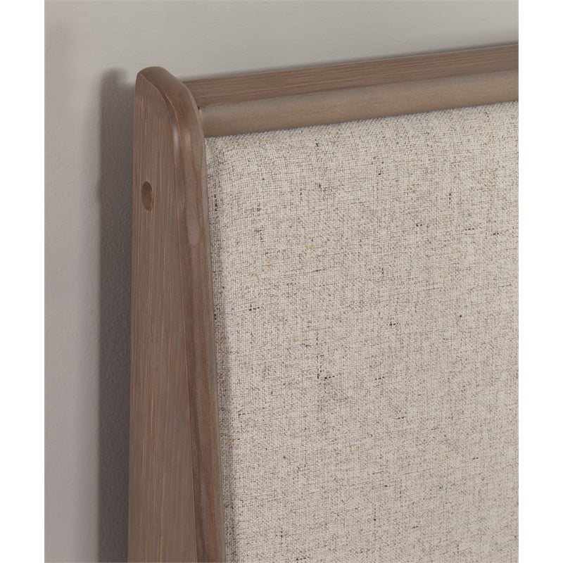 Pemberly Row Transitional Wood Corner Nook Dining Set in Brown