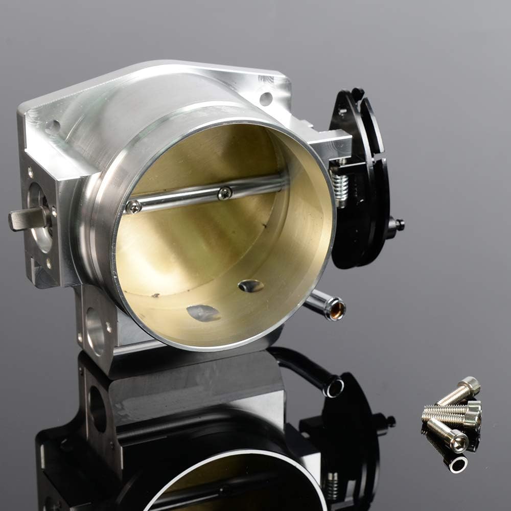 G-PLUS 92mm Throttle Body Replacement For GM Gen III Ls1 Ls2 Ls6 Ls3 Ls Ls7 Sx Ls 4 Cnc Bolt Cable