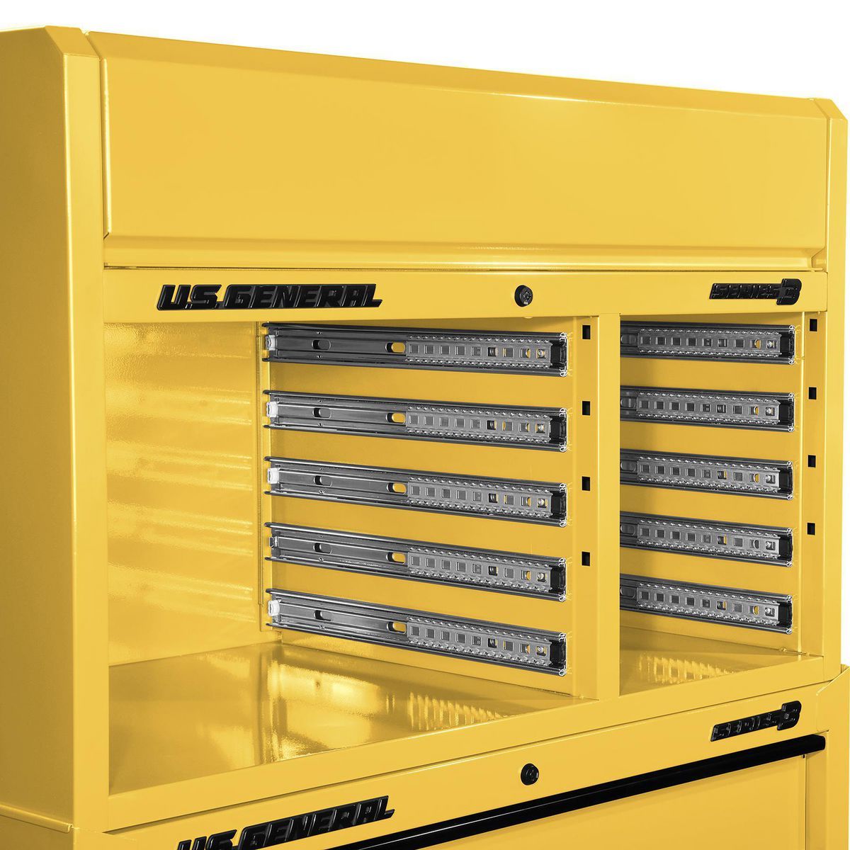 U.S. GENERAL 42 in. x 22 in. Top Chest, Series 3, Black