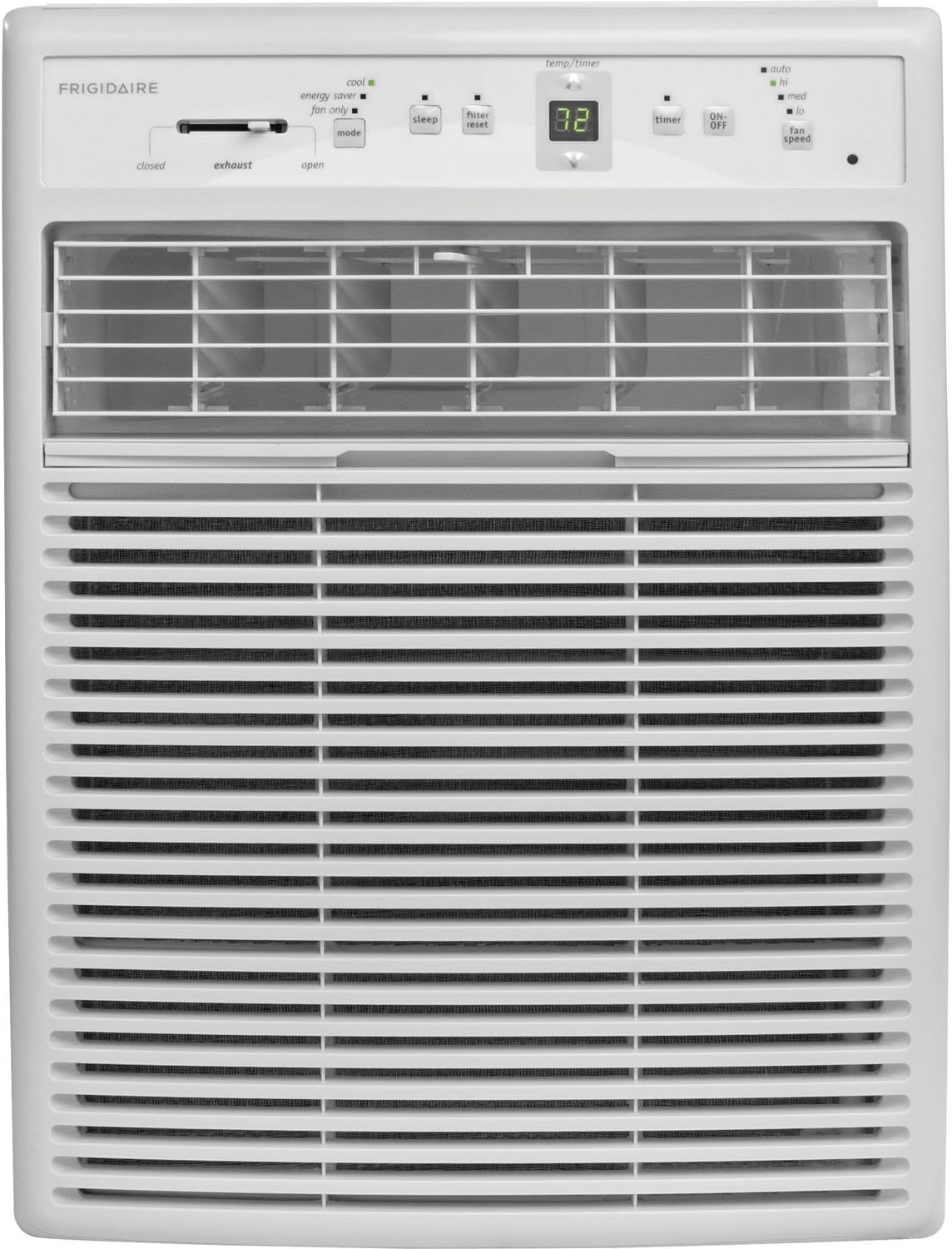 FRIGIDAIRE FFRS1022R1 10000 BTU 115-volt Slider/Casement Room Full-Function Remote Control Window Air Conditioner, 10,000, White