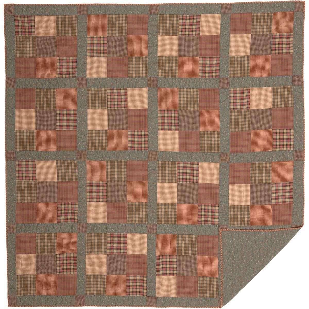 Crosswoods Queen Quilt