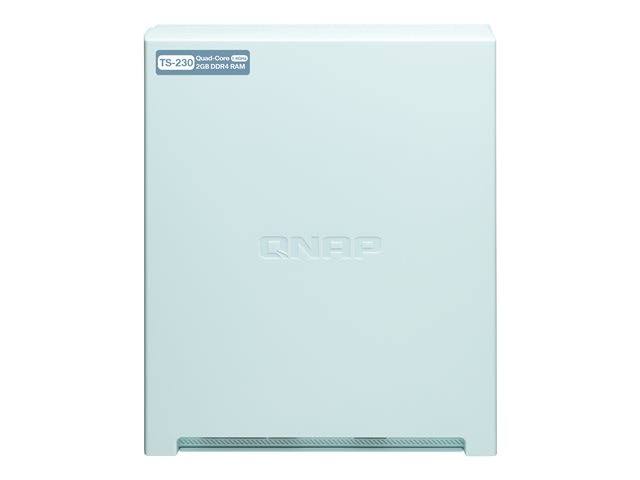 QNAP TS-230 2-Bay Diskless Personal cloud Storage device - SATA 6Gb/s