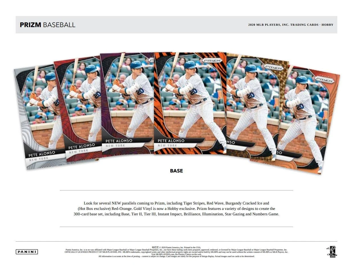 2020 Panini Prizm Baseball Hobby Box