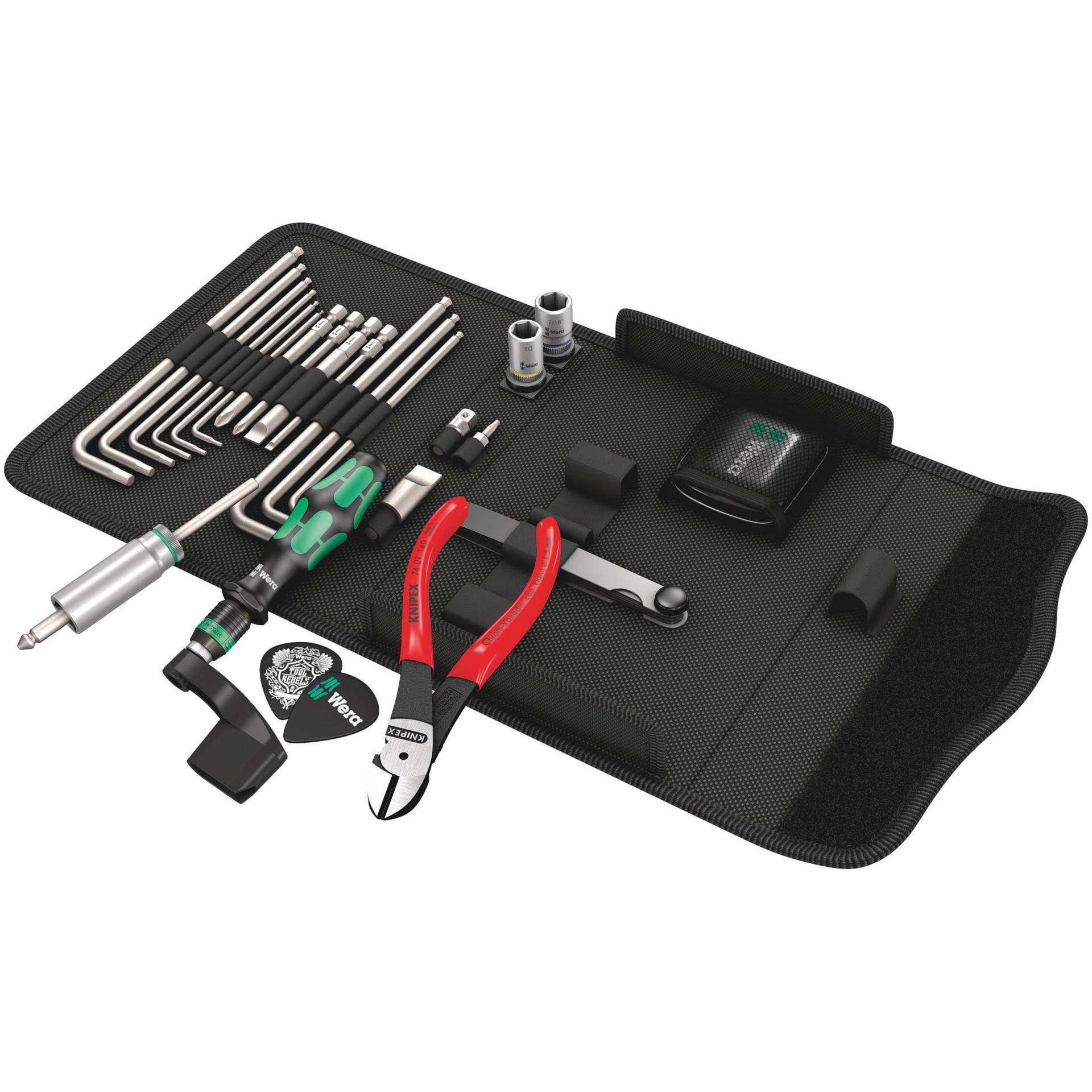 Wera 05134015001 Kraftform Kompact Guitar Kit - Megean