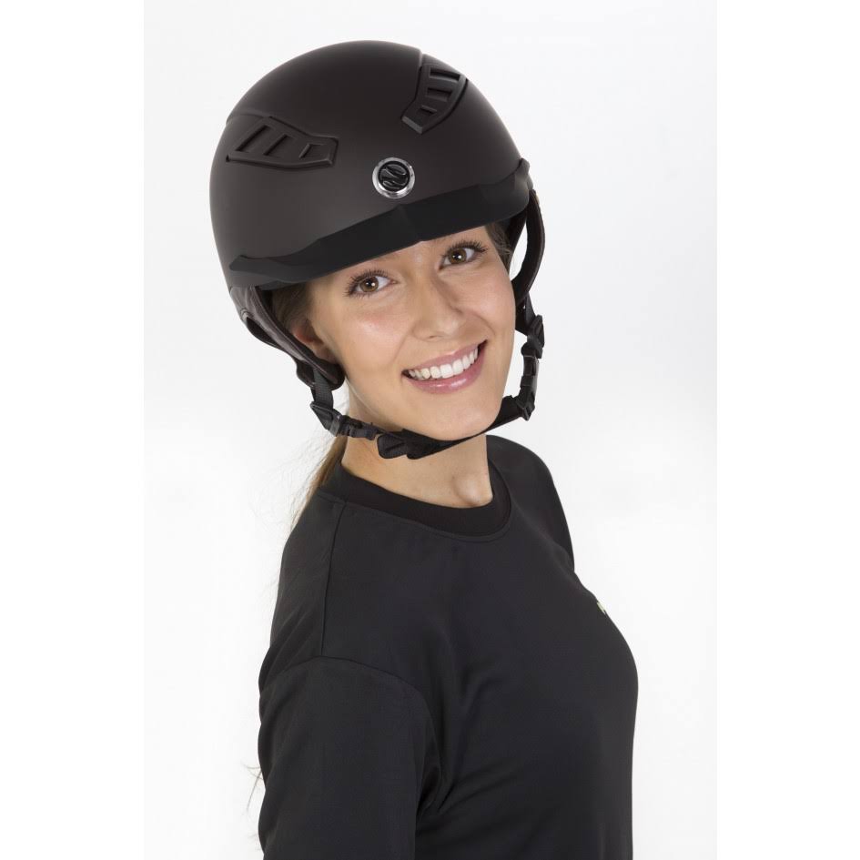 Back on Track Riding Helmet EQ3 Lynx Smooth Top