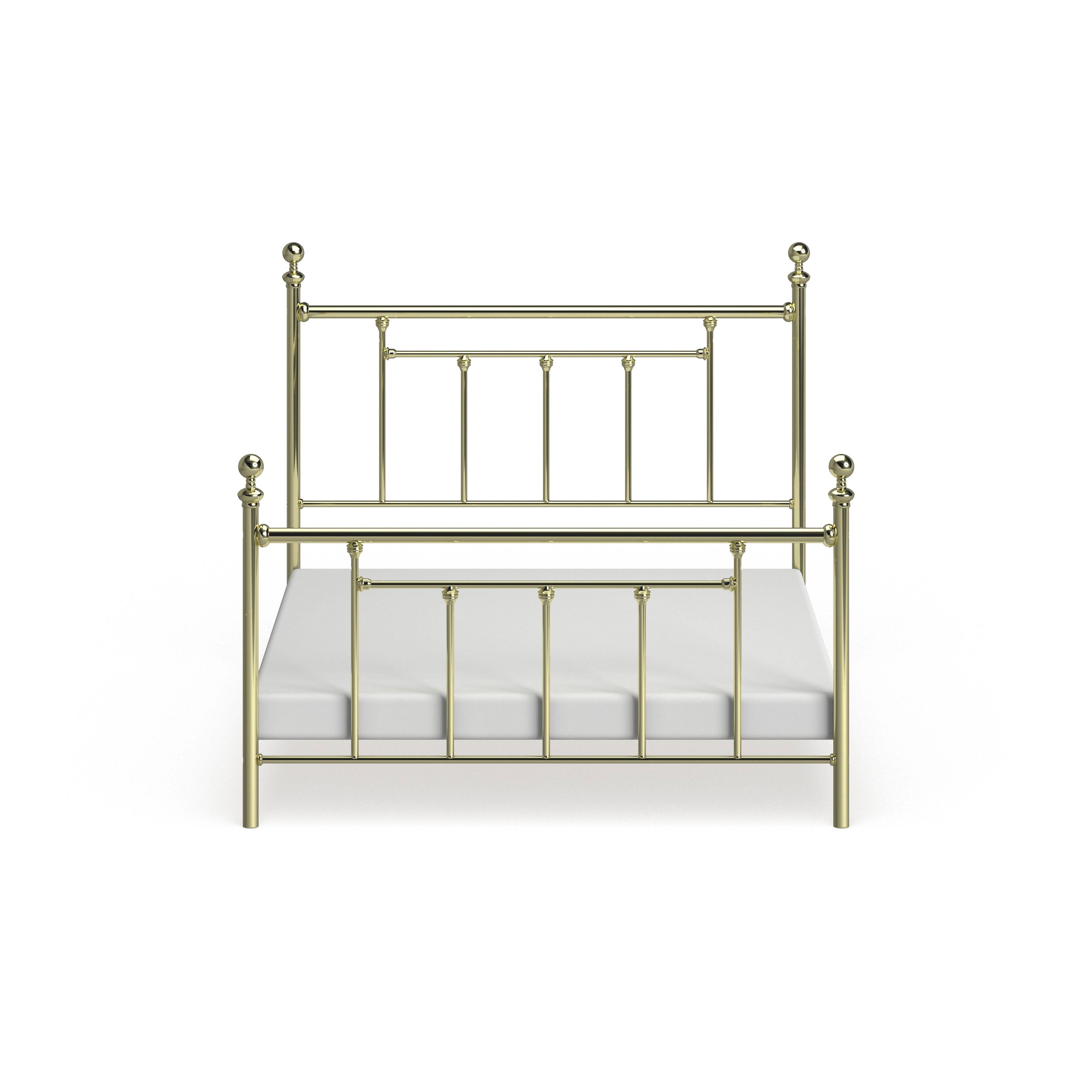 Hillsdale Chelsea Classic Brass Full Bed Set (Rails Not Included)