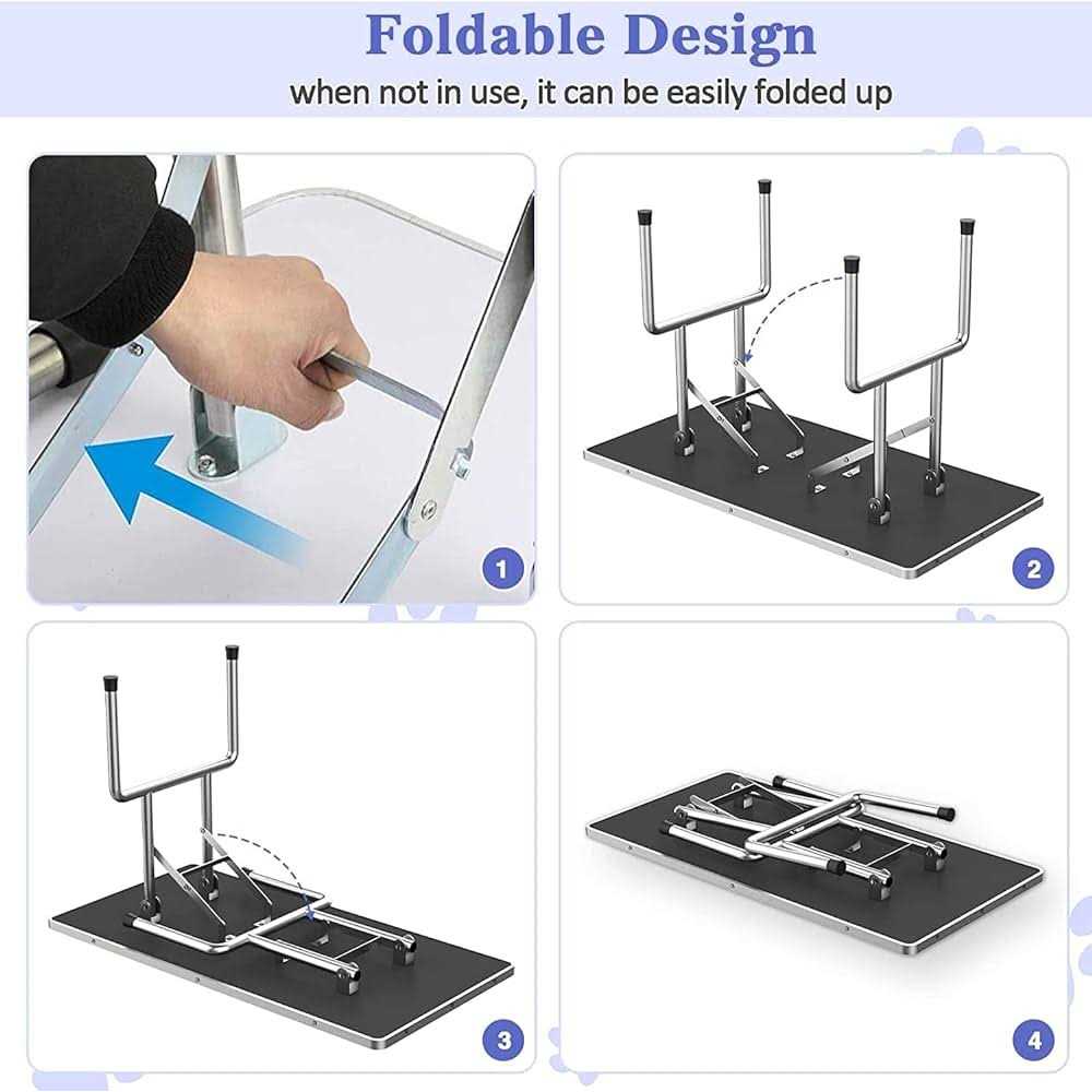 TRODEP Pet Grooming Table for Large Dogs Professional Heavy Duty Adjustable Dog Grooming Table with Arm &amp; Noose &amp; Mesh Tray - Pet Supplies online store