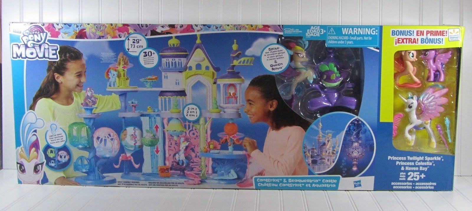 My Little Pony The Movie Canterlot u0026 Seaquestria Castle with Friends