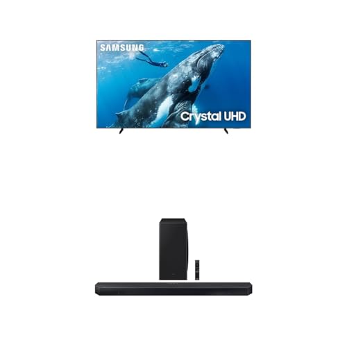 SAMSUNG 98-Inch Class 4K Crystal UHD DU9000 Series HDR Smart TV, Object Tracking Sound Lite