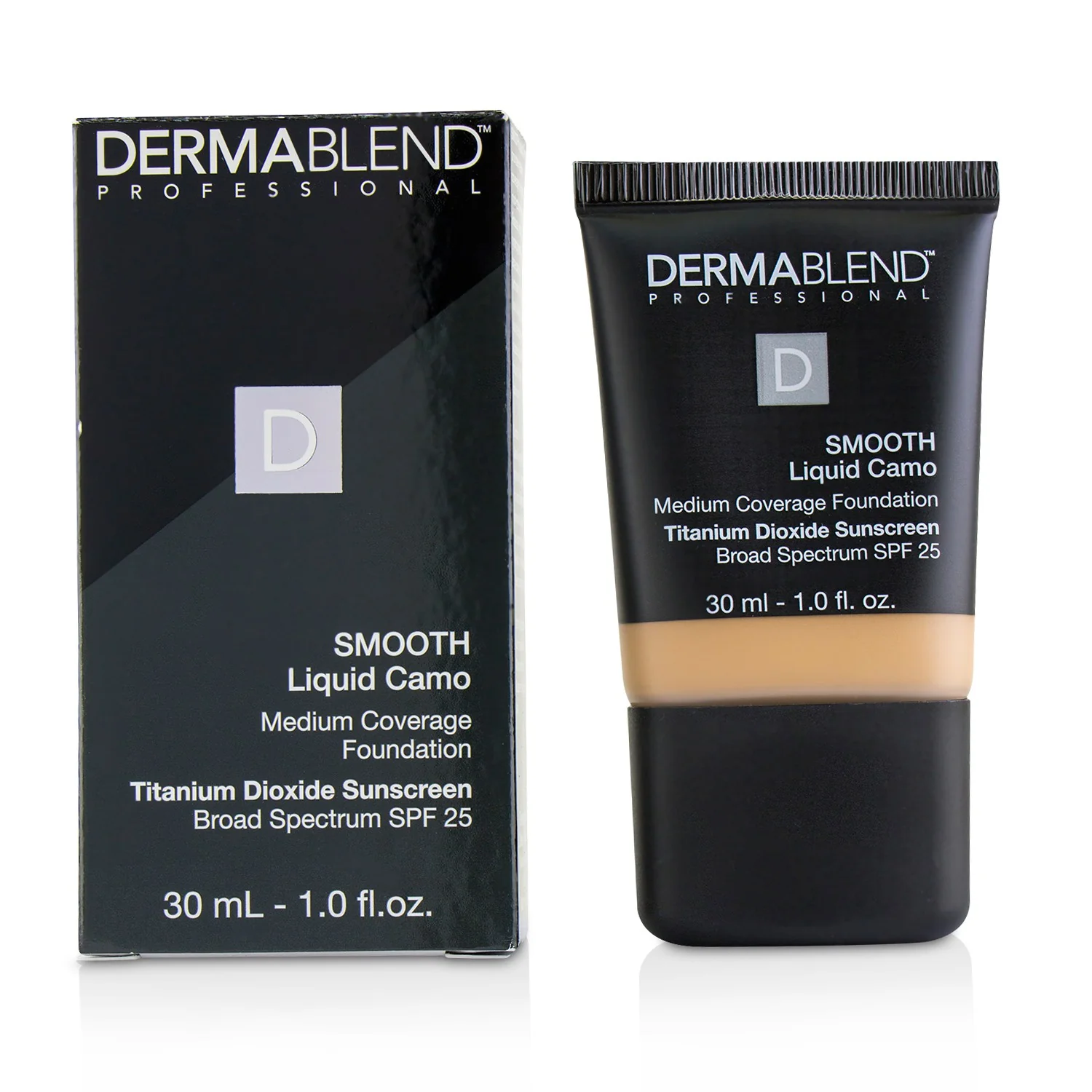 Dermablend Smooth Liquid Camo Foundation SPF 25 (Medium Coverage) - Bisque (30W)  30ml/1oz