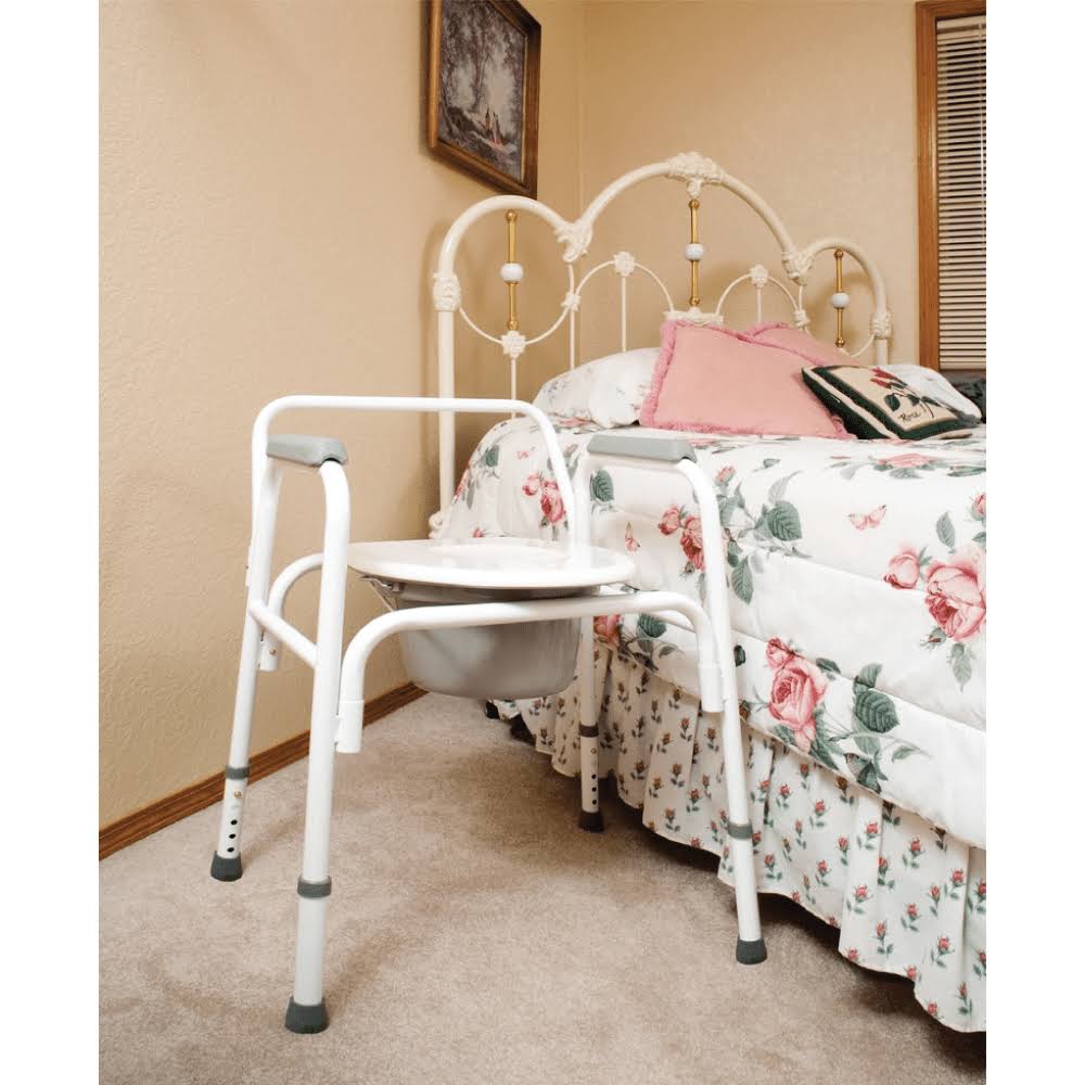 Carex Bedside Steel Commode