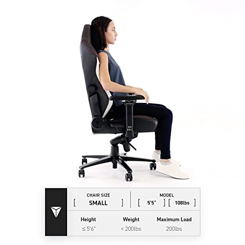 Secretlab Titan Evo Stealth Gaming Chair - Reclining, Ergonomic & Comfortable Computer Chair with 4D Armrests, Magnetic Head Pillow & 4-Way Lumbar Support - Black - Leatherette