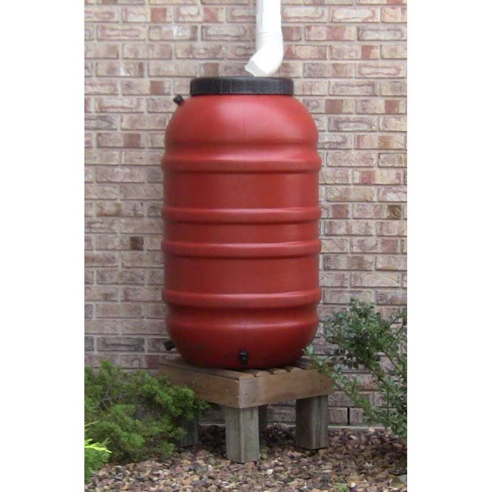 Upcycle Products 55 Gallon Terra-Cotta Rain Barrel - Shop Hardware Tools Online Store