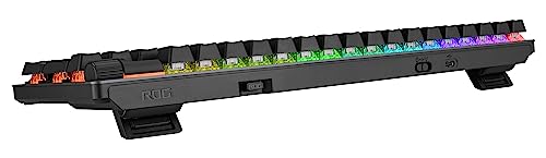ASUS ROG Strix Scope II 96 Wireless Gaming Keyboard, Tri-Mode Connection, Dampening Foam & Switch-Dampening Pads, Hot-Swappable Pre-lubed ROG NX Snow Switches, PBT Keycaps, RGB-Black