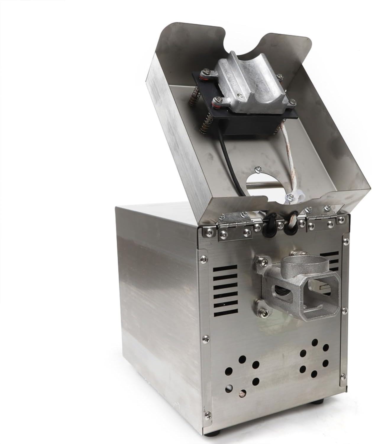1500W Oil Press Machine Oil Expel, Stainless Steel Electric Automatic Cold Hot with Intelligent Control Panel/LCD Touch Screen/Food Grade Stainless Steel, Oil Extractor