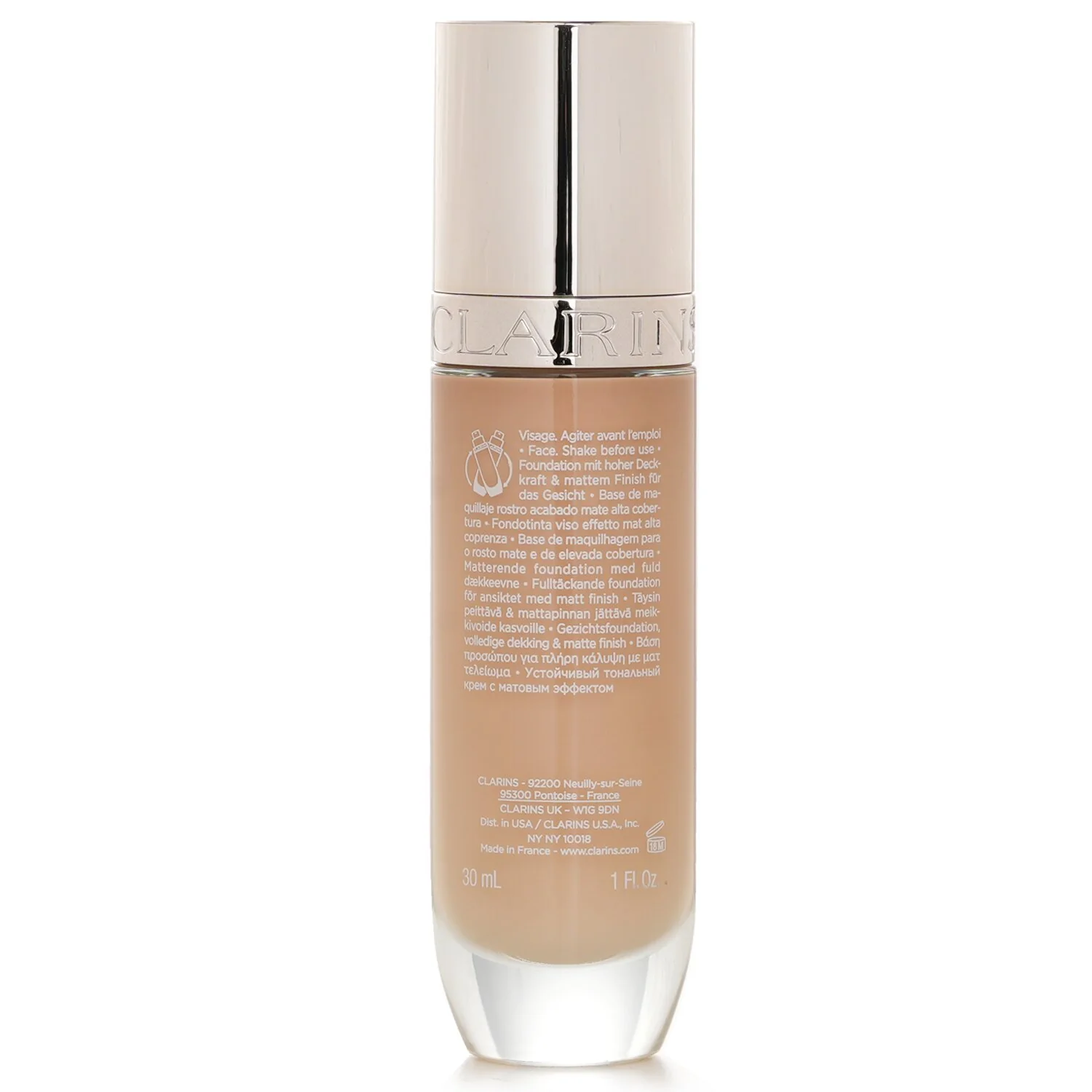 Clarins Skin Illusion Full Coverage Foundation - # 109C 30ml