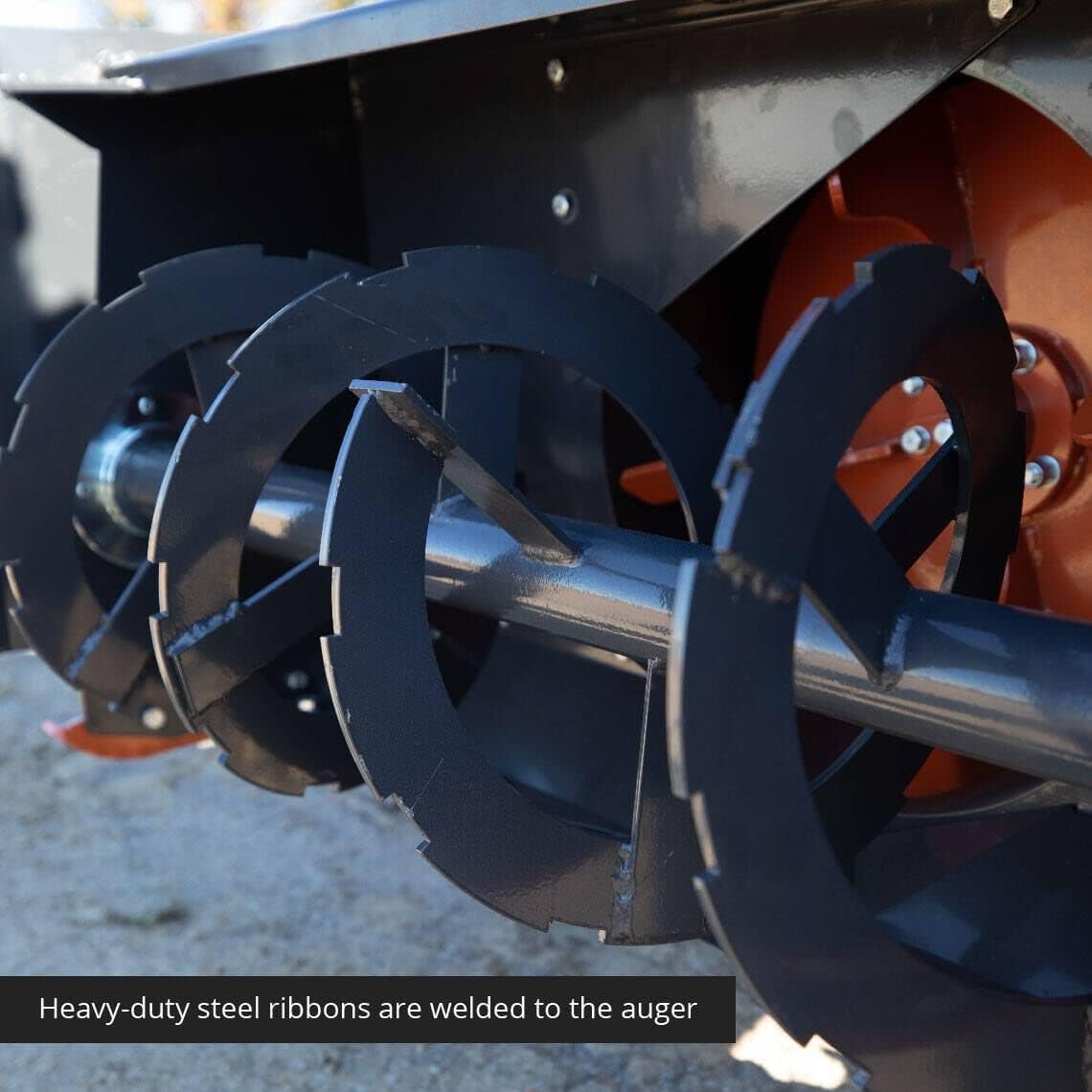 Titan Attachments 4 FT Snow Blower, Category 1, 3 Point PTO Driven, Directional Snow Chute
