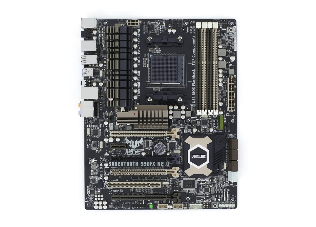 Asus Sabertooth 990FX R2.0 AMD AM3+ Motherboard