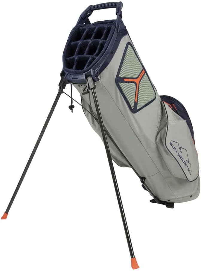 Sun Mountain 2022 Golf Stand Carry 2.5+ 14-Way Divided Bag - Gunmetal Inferno