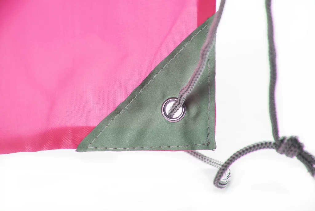 Mato & Hash Reflective Cinch Bag | High Visability | Great For Runners & Events - 20PK Shock Pink CA2525 - Curated Treasures Market