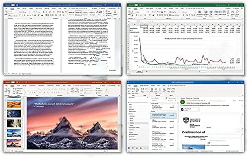 Office 2016 Professional Plus Lifetime Licence Key | 32/64-bit | PC,one-time Purchase Pack of 2