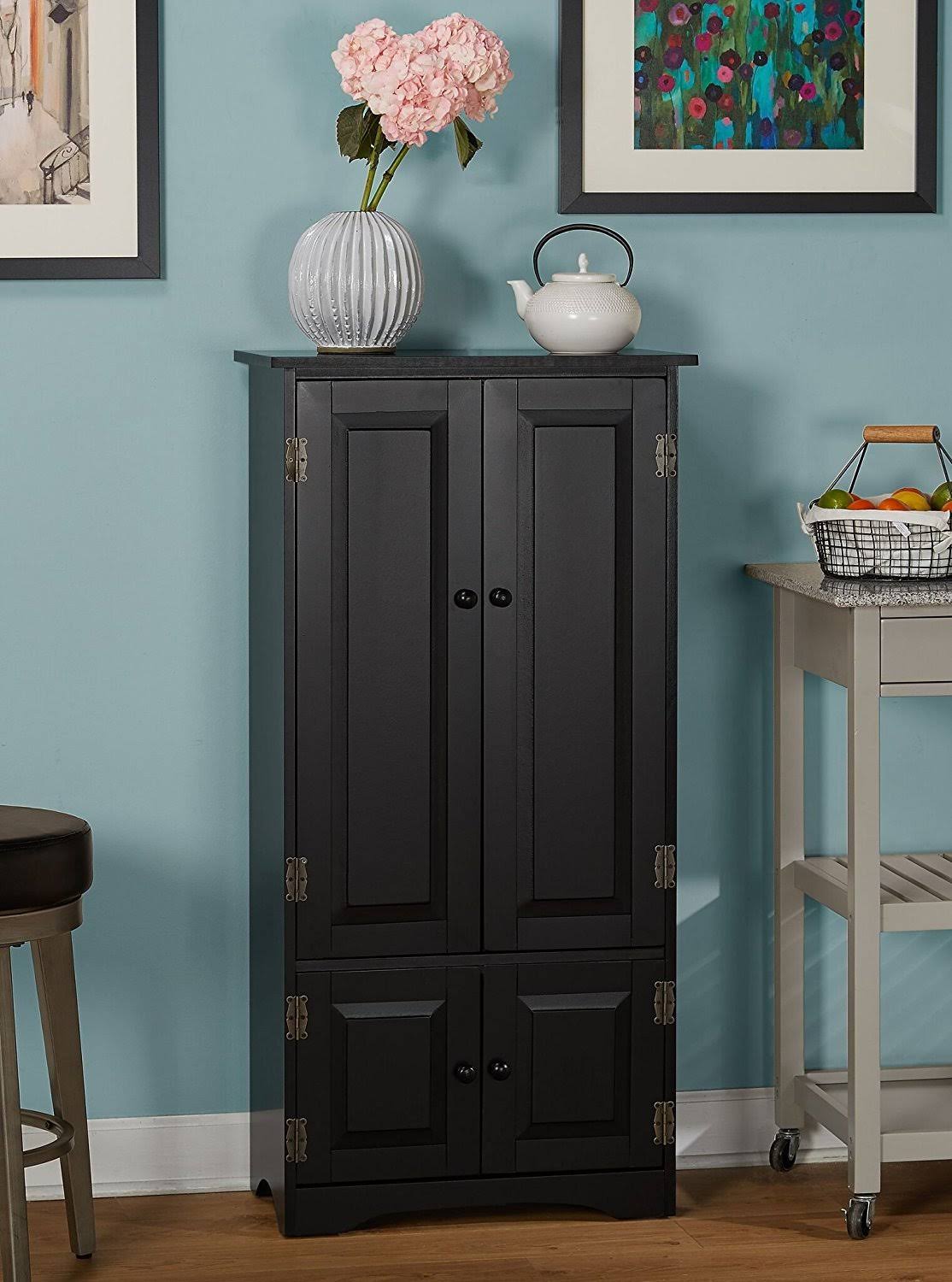 TMS Tall Black Cabinet