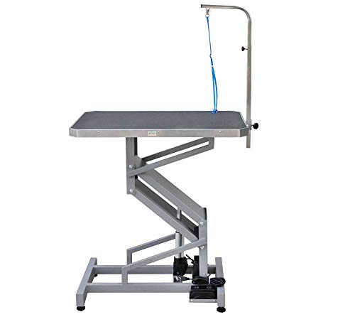 Go Pet Club Grooming Table, Electric Motor Black 23.6 IN