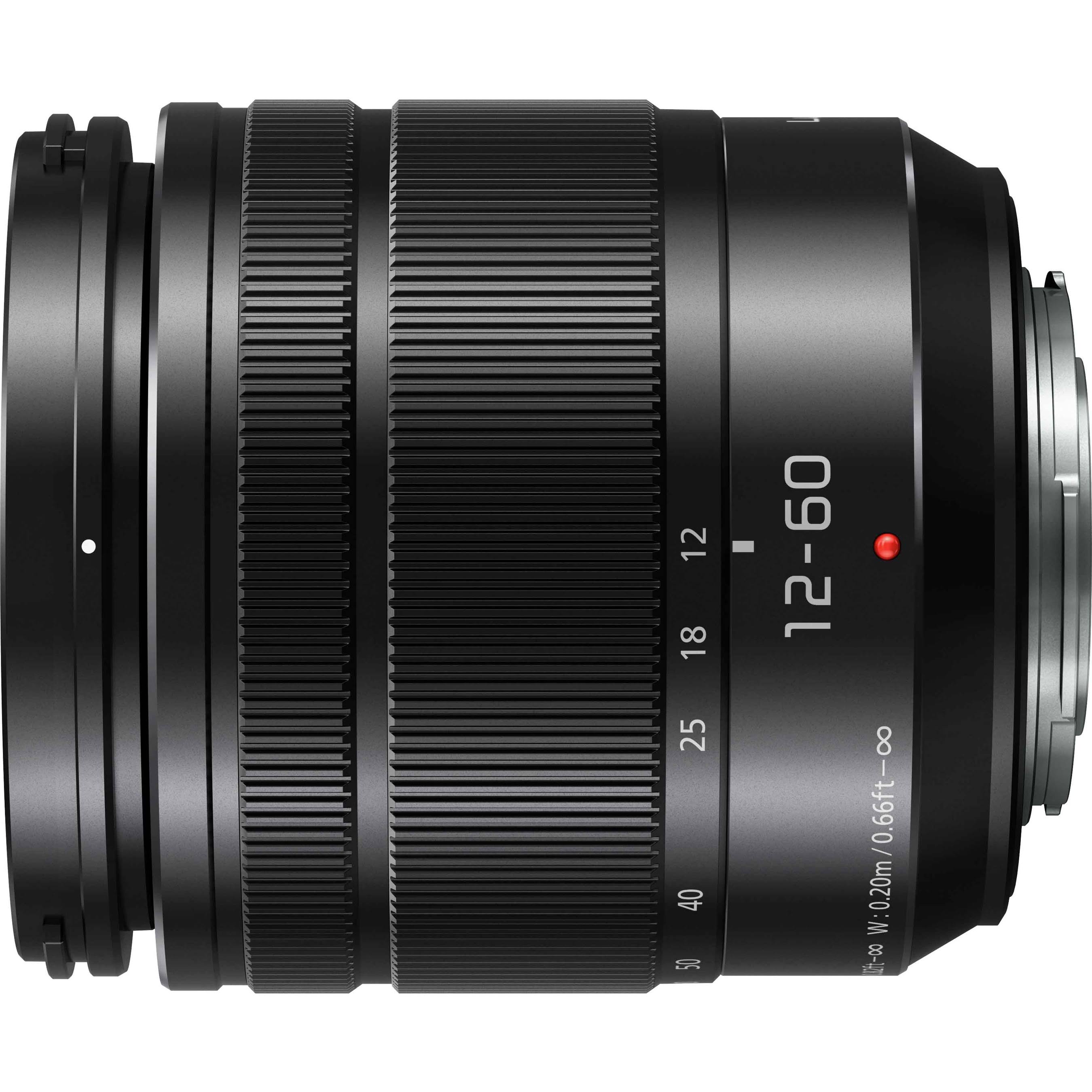 Panasonic Lumix G Vario 12-60mm f/3.5-5.6 ASPH. Power O.I.S. Lens