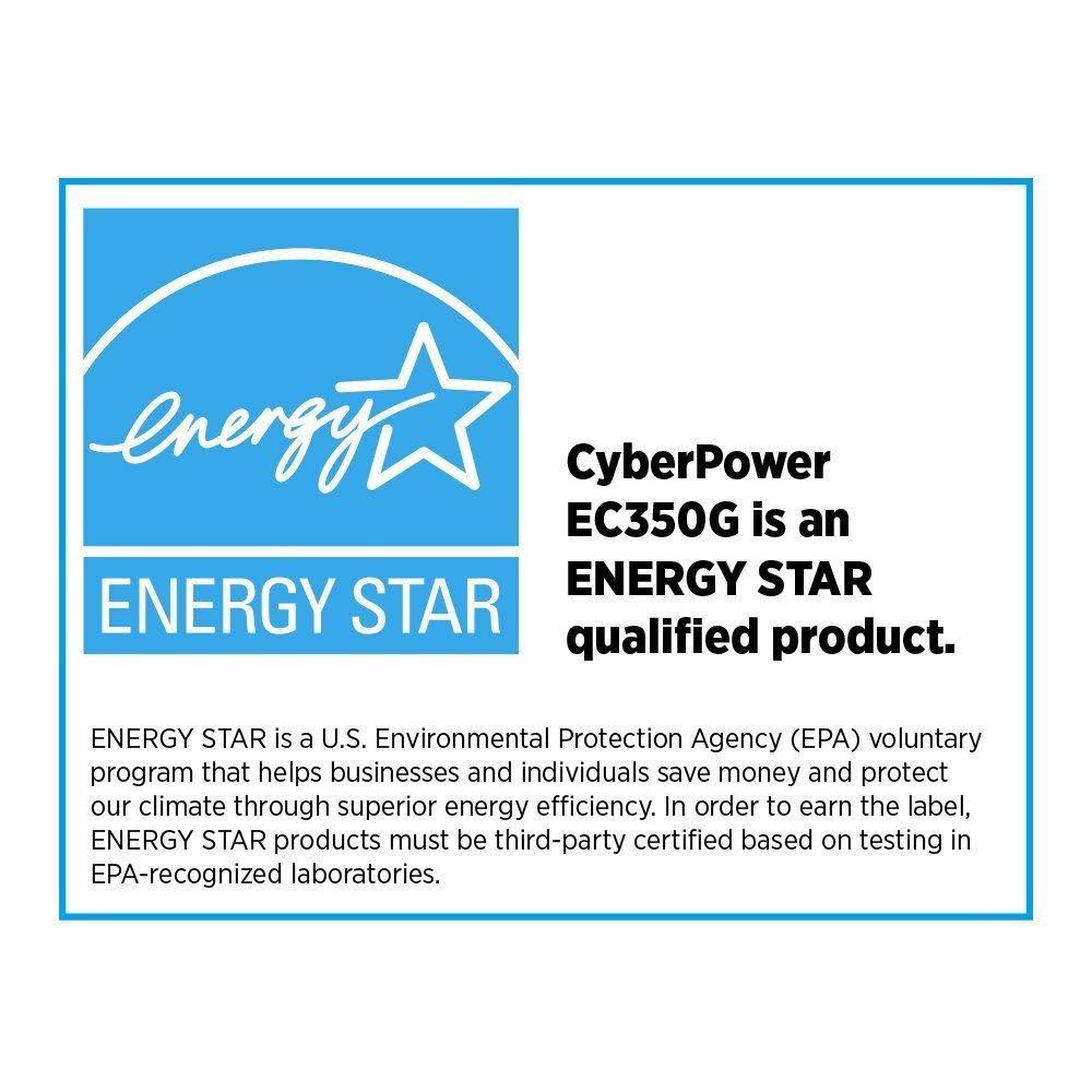 CyberPower Ecologic Series EC850LCD UPS - 510W - 850 VA