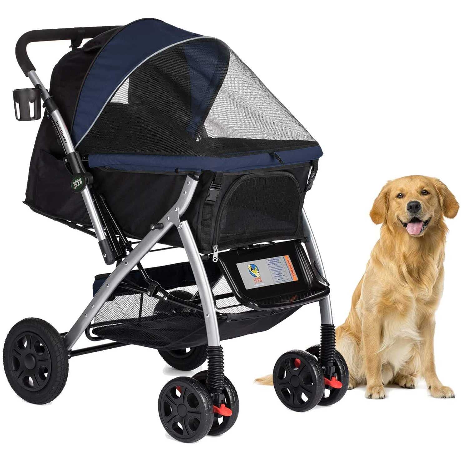 HPZ Rover Premium Heavy Duty Pet Stroller - Pet Supplies online store