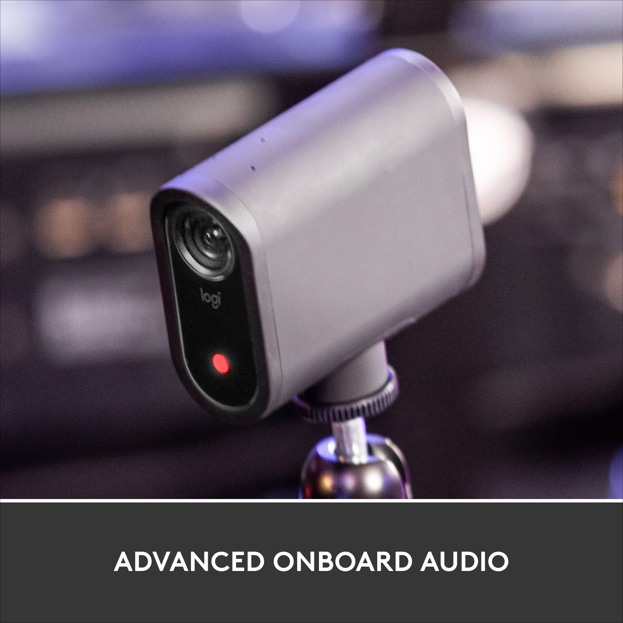 Logitech Mevo Start, Wireless Live Streaming Camera, 1080p HD Video Quality, Intelligent App Control, Stream via LTE or Wi-Fi - Black