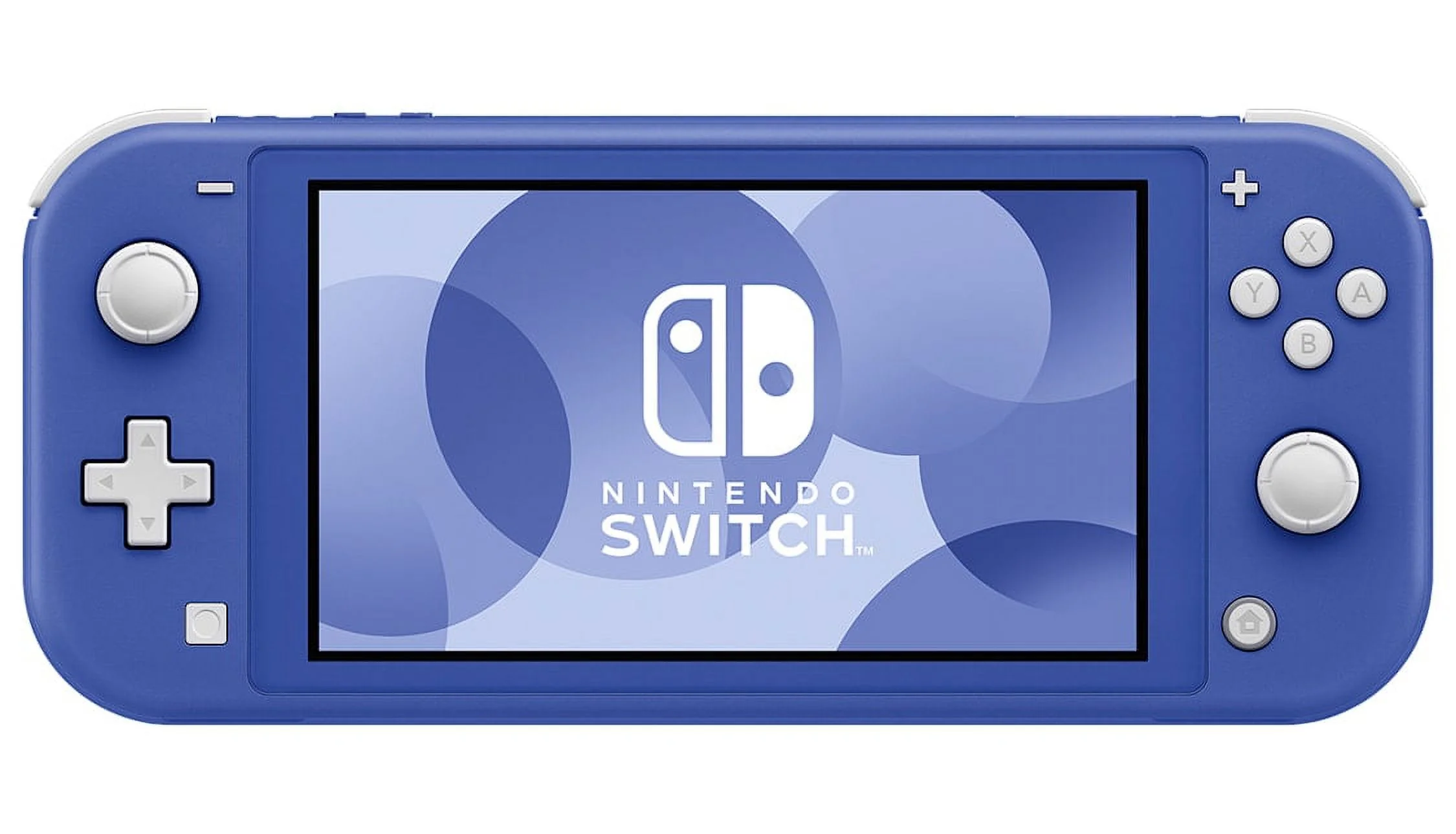 Nintendo Switch Lite Blue Bolt Axtion Bundle with Accessories Like New