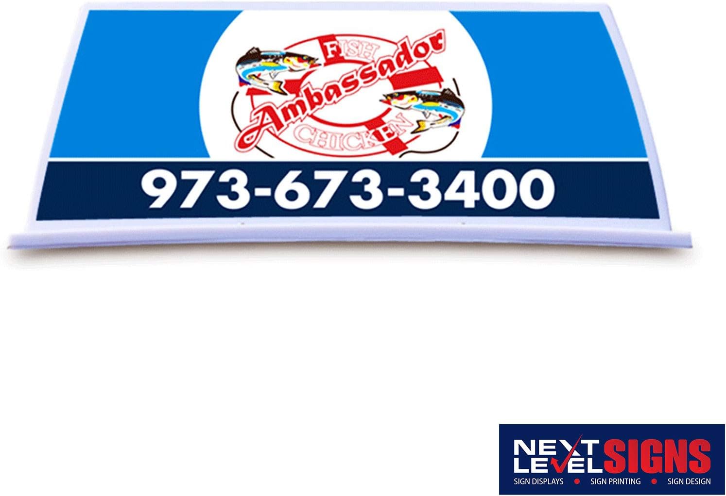 Next Level Signs Blank Car Top Lighted Signs (Medium)