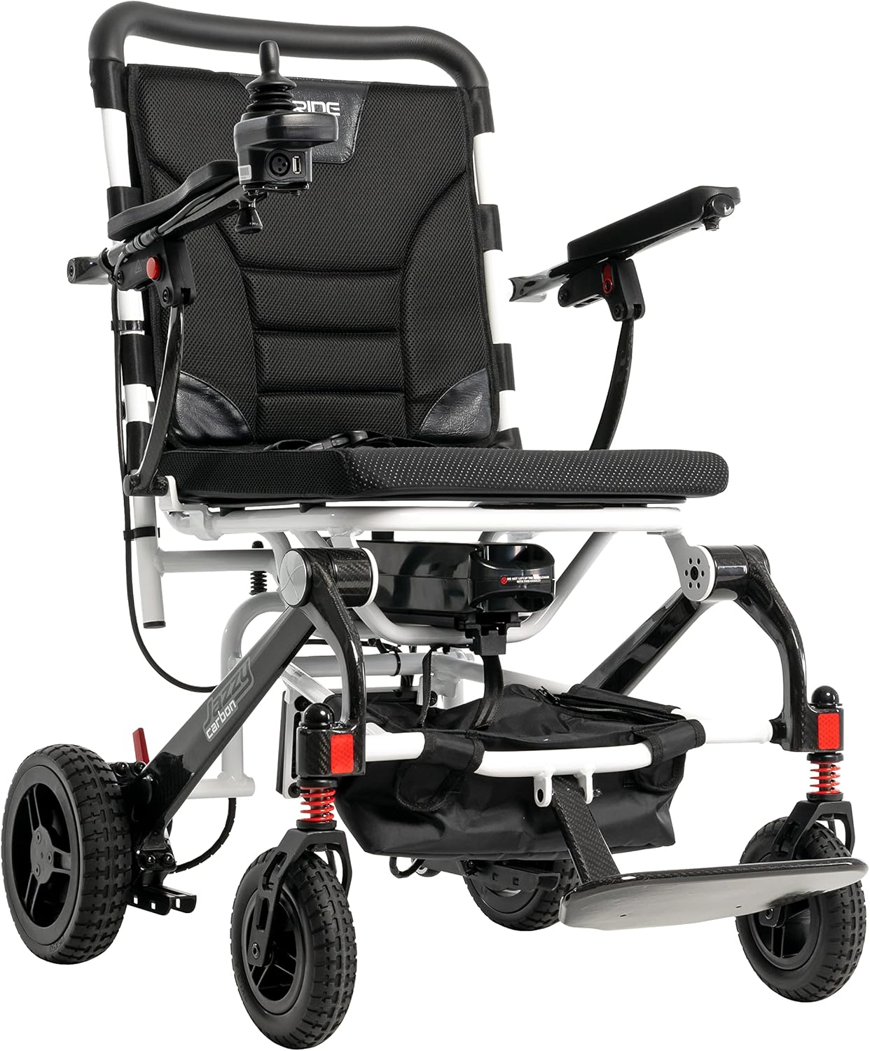 Pride Mobility Jazzy Carbon White