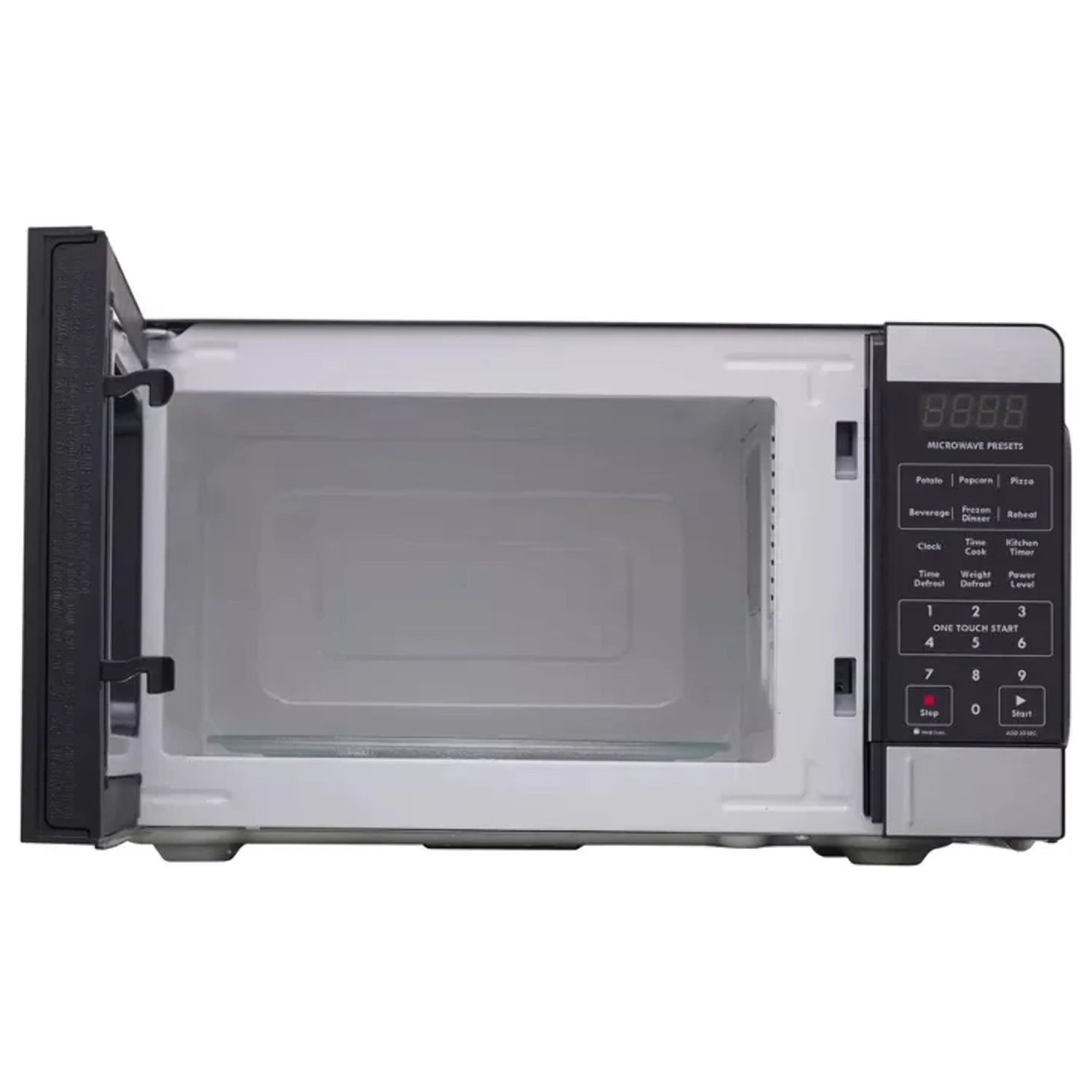 Kenmore Countertop Microwave, 6 Auto-Preset Menus, Child Lock, Defrost  Express Cooking Features, 700 Watt, .7 Cu Ft, Stainless Steel