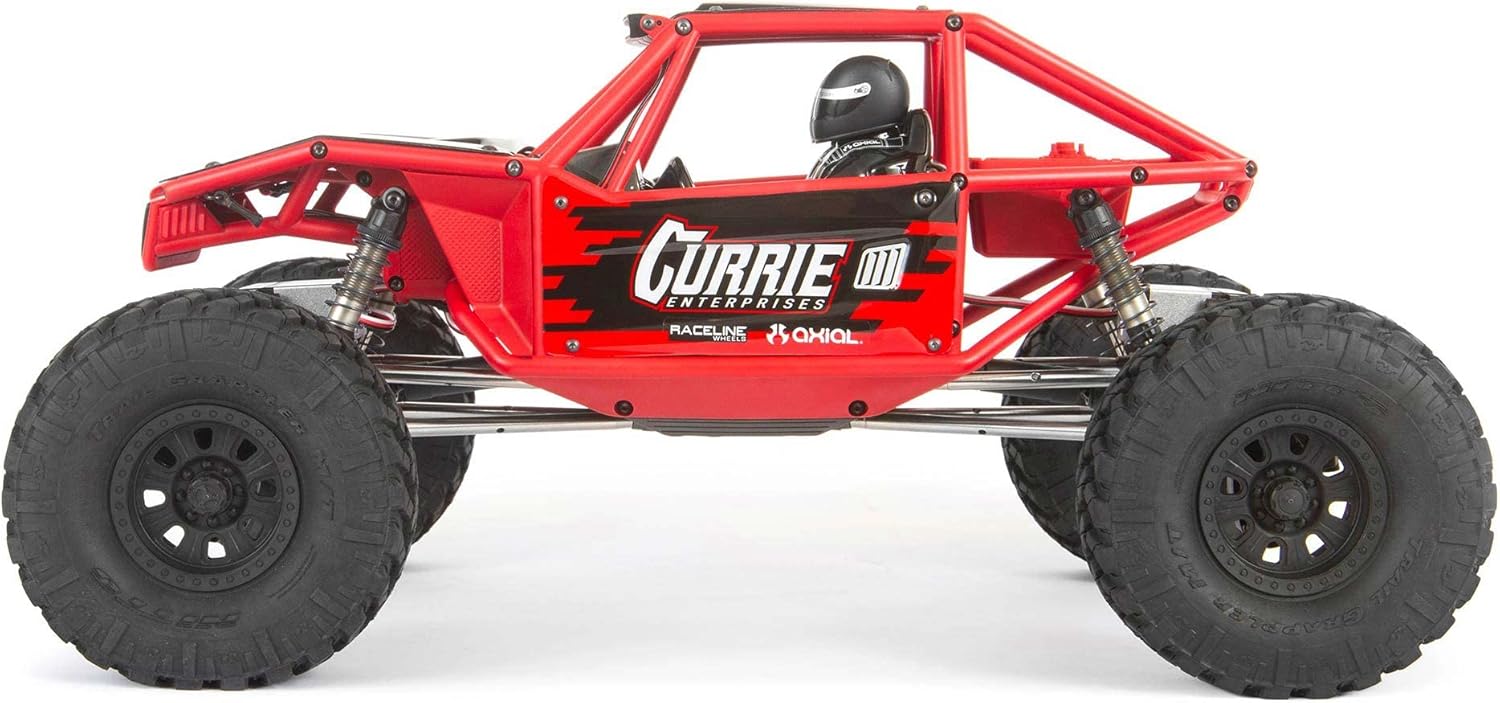 Axial RC Truck 1/10 Capra 1.9 4WS Unlimited Trail Buggy RTR (Batteries and Charger Not Included), Red, AXI03022T1
