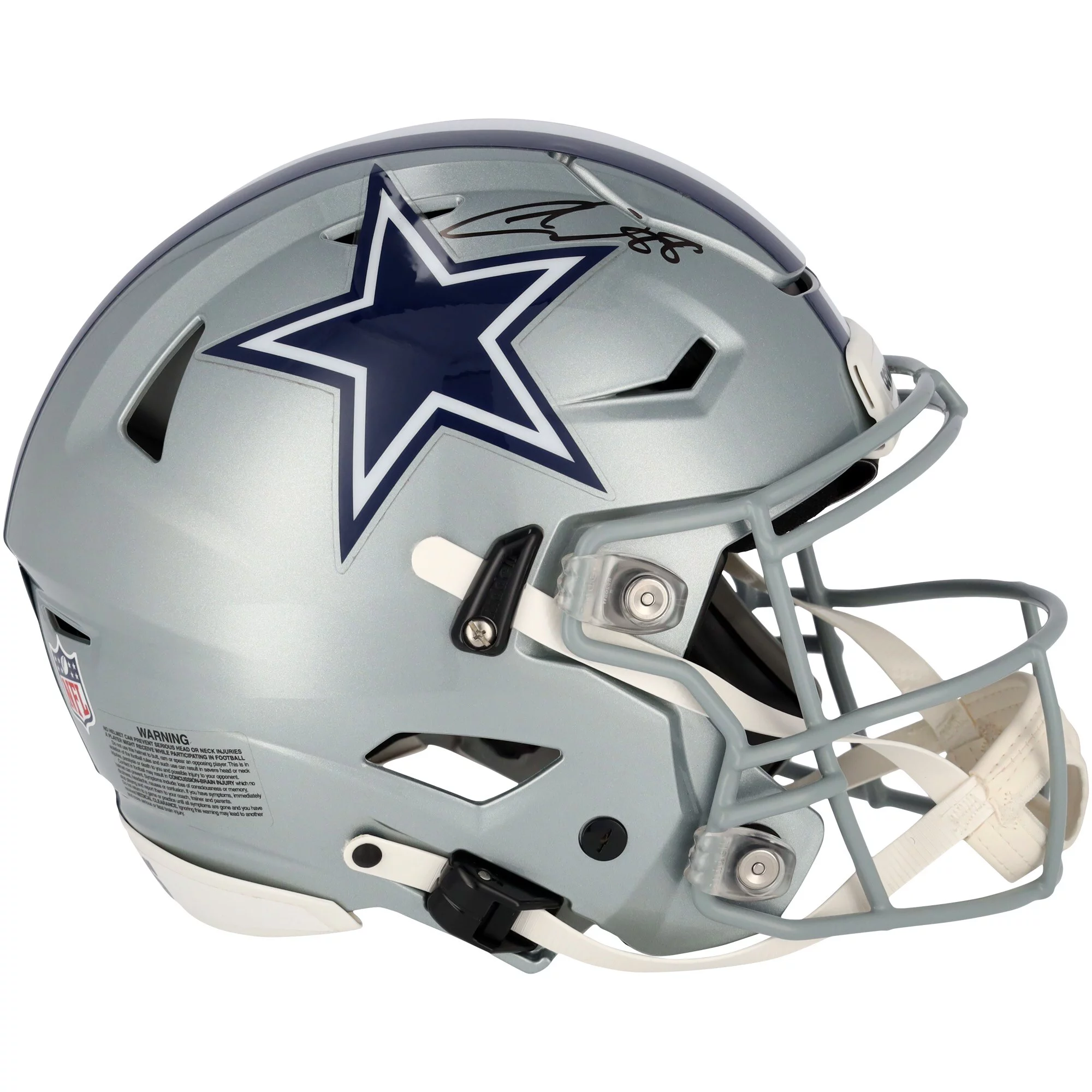 CeeDee Lamb Dallas Cowboys Autographed Riddell Speed Flex Authentic Helmet - Fanatics Authentic Certified - Curated Treasures Market