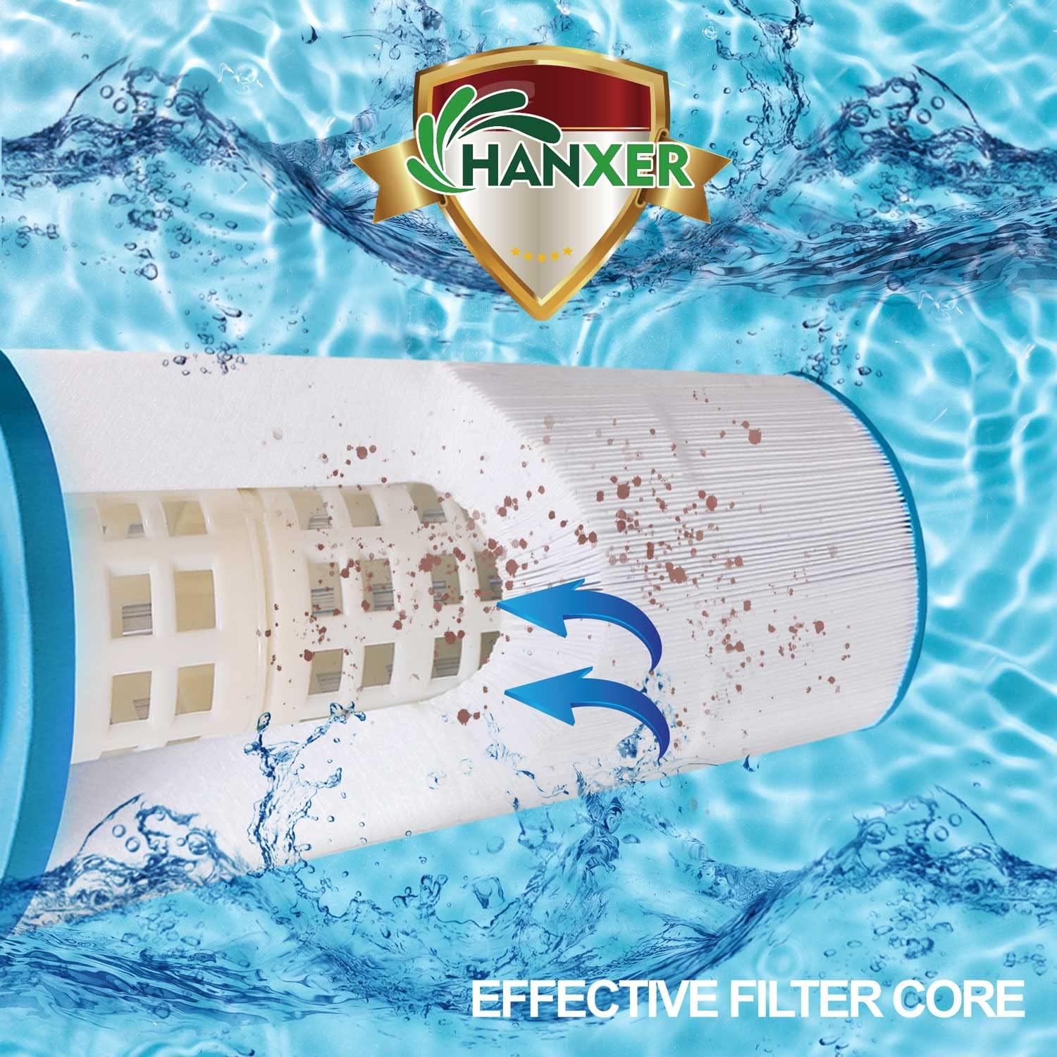 C-7471 Swimming Pool Filter Replaces for PCC105, Pentair CCP420, PCC105-PAK4, 178584, 817-0106, 160301, R173576, Filbur FC-1977, Darlly 71053 105 Sq.Ft Filter Cartridge, Pack of 4