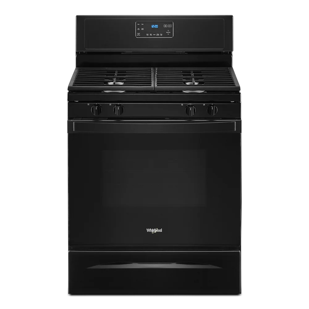 WHIRLPOOL 5.0 cu. ft. Whirlpool(R) gas range with SpeedHeat(TM) burner WFG515S0JB