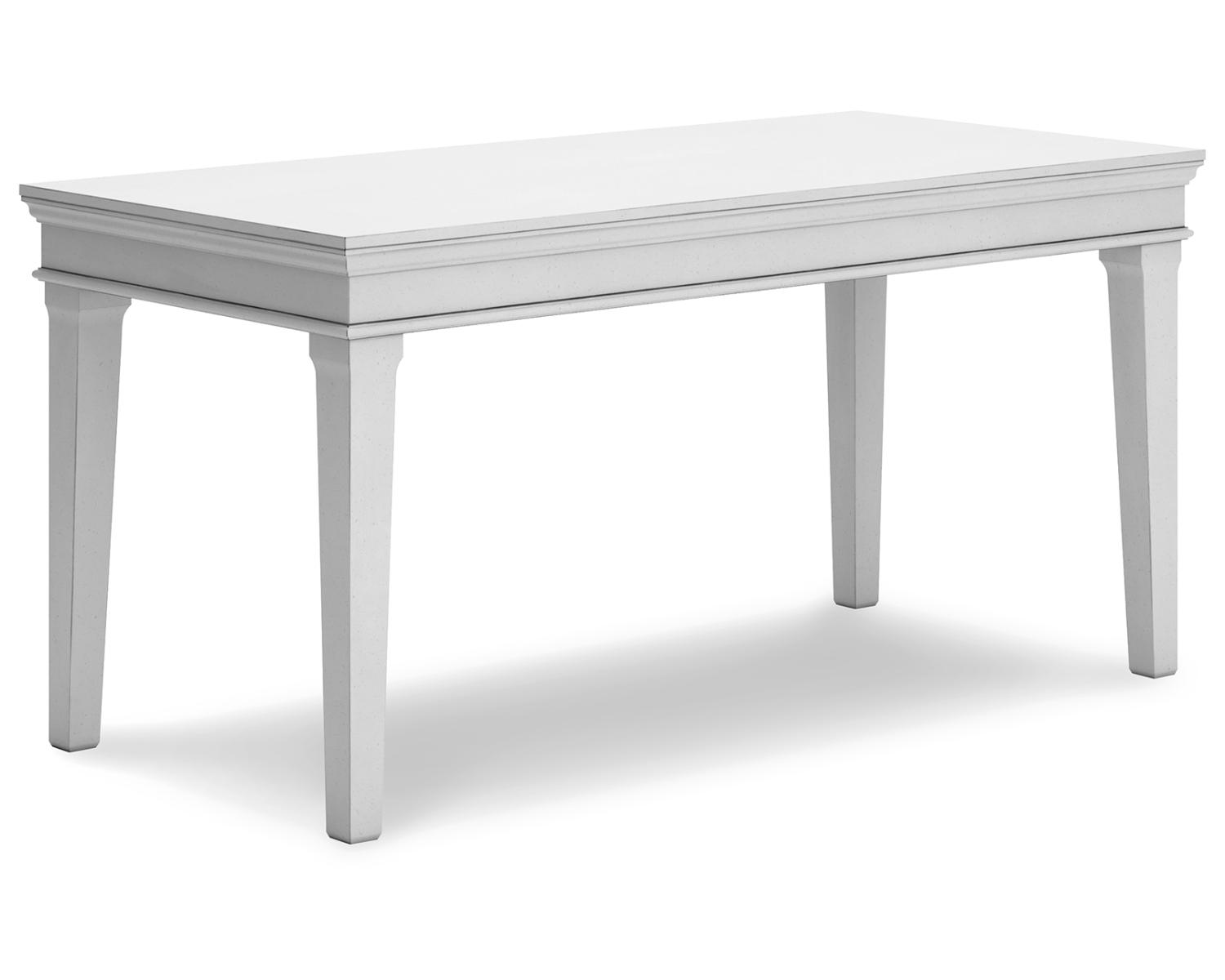 Signature Design by Ashley Traditional Kanwyn Home Office Desk  Whitewash