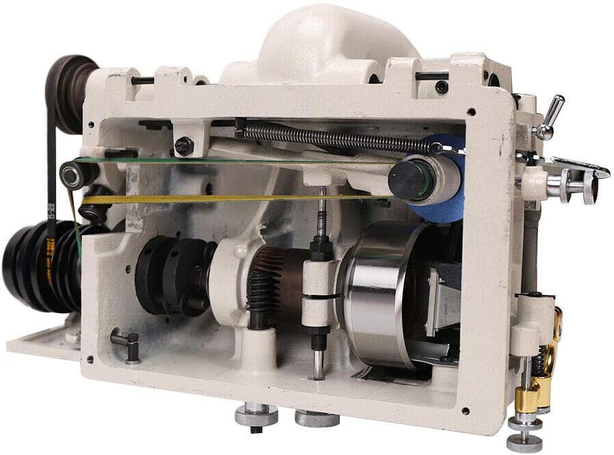 Leather Paring Machine SM-801 Manual Leather Skiver Skiving Machine DIY Leather Shovel Skin Cutter Splitter Skiver Thin Machine Leather Tools