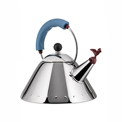 9093 Signature 67oz Kettle with Bird Whistle by Michael Graves, 1985