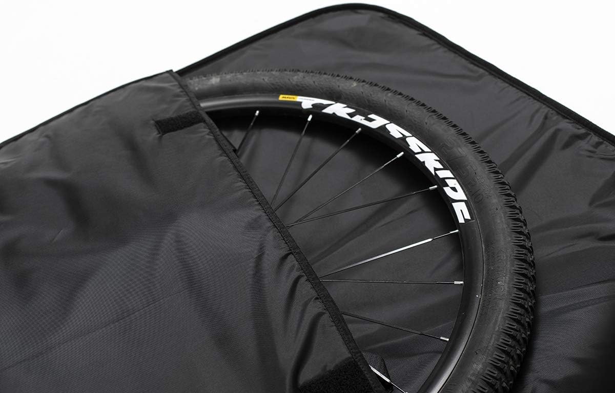 ROLLBag Pro Plus NEW 2023 - Bike Travel Case Special Air Travel - Maximum Strength & Resistance - Offset Wheels, Rigid Bottom, PE Board Reinforcements, Ergonomic Handles, All Accessories - Buds-Sports