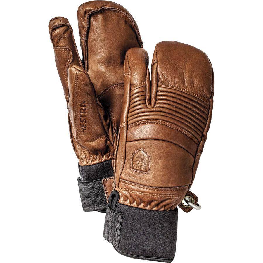 Hestra Leather Fall Line 3-Finger - Black