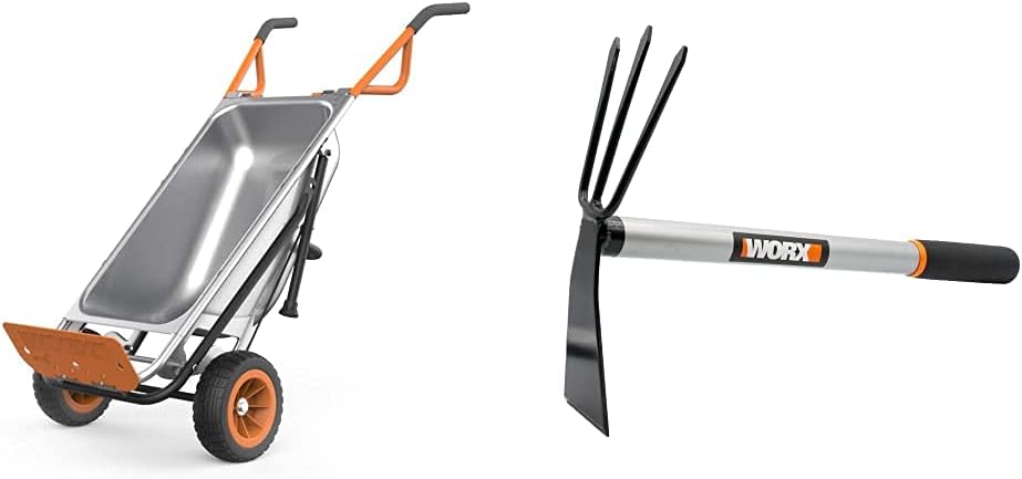 WORX WG050 Aerocart 8-in-1 Yard Cart / Wheelbarrow / Dolly
