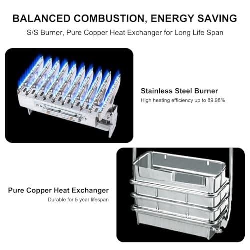 CAMPLUX BW-W Series Propane Tankless Water heater