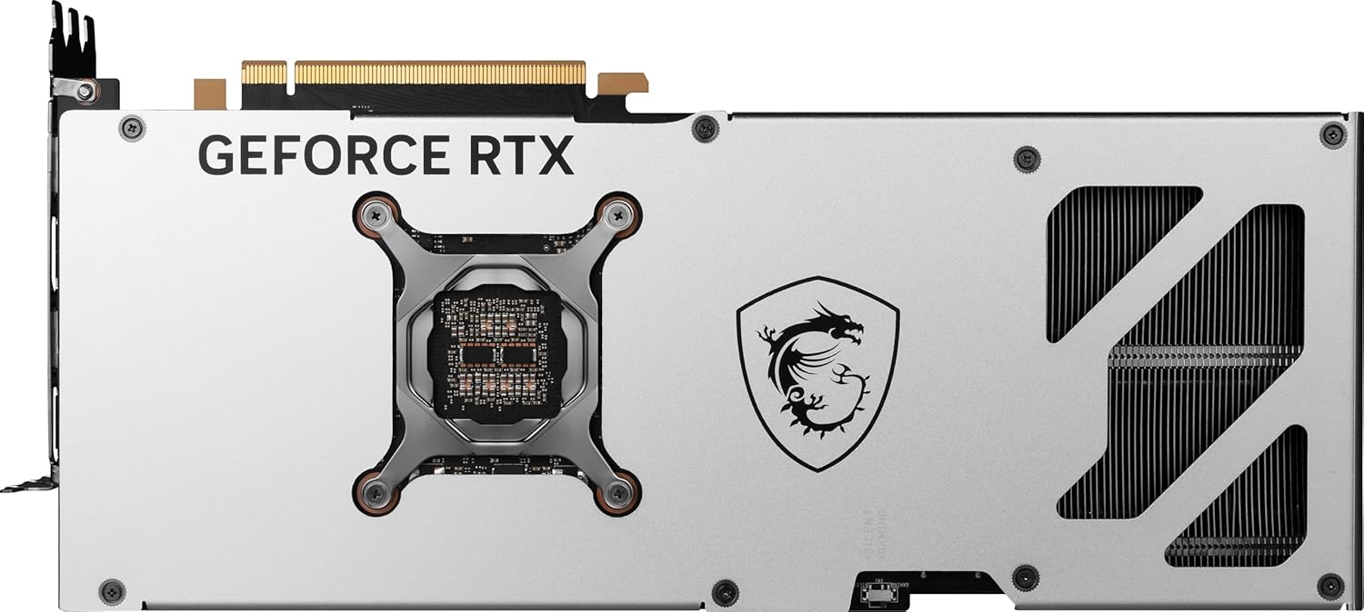 MSI Gaming GeForce RTX 4080 16GB GDRR6X 384-Bit HDMI/DP Nvlink Tri-Frozr 3 Ada Lovelace Architecture Graphics Card (RTX 4080 16GB Gaming X Slim White)